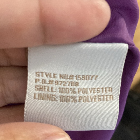 American Glamour trench coat medium multi color gray - Picture 5 of 7